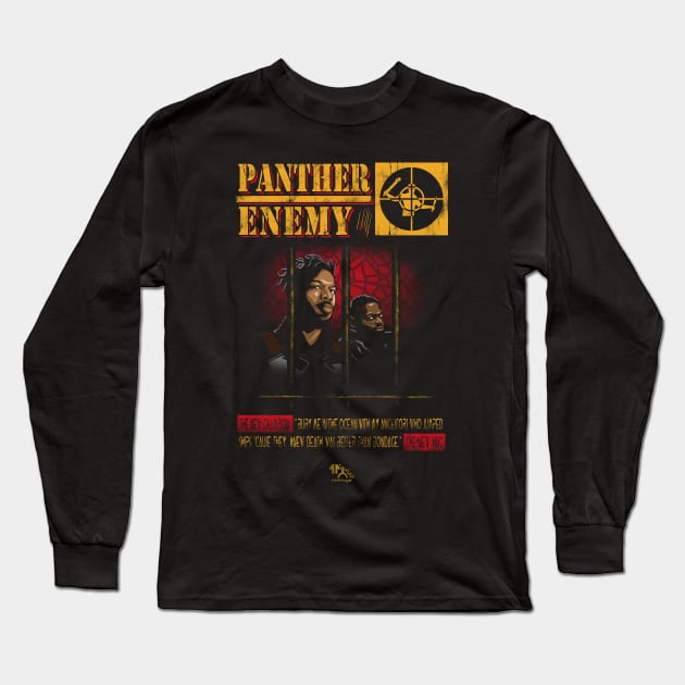 Panther Enemy Long Sleeve T-Shirt by PrimePremne